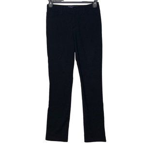 NYDJ BLACK STRETCH‎ slim leg KNIT  PANTS SIZE 2